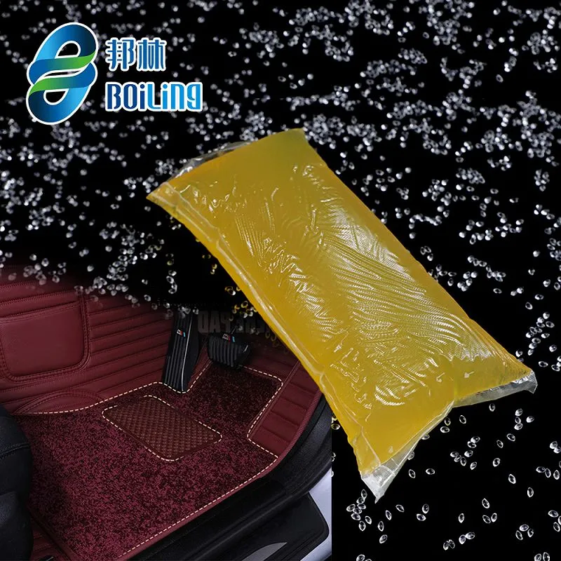 Mata samochodowa na rzep Klej topliwy