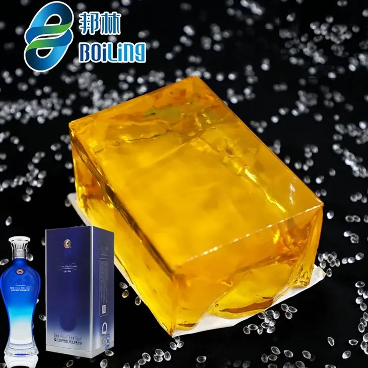 Kleje topliwe do pakowania pudełek na wino